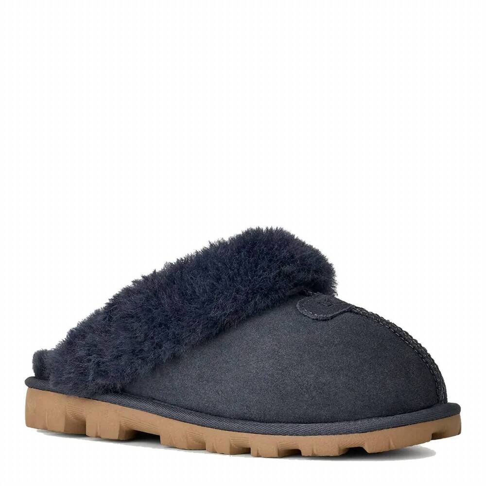 NEW UGG women's coquette slippers in dark indigo